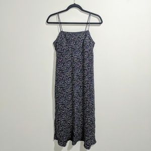 Gap slip midi floral dress
